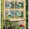 GUINEEA 2016 - Fauna, Pasari exotice(1)/ colita + bloc ( 2 imagini)