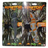 Set 2 crocodili super elastici din silicon, kaki gri, 25 cm
