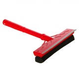 Racletă Geamuri, Plastic, Lungime 35cm, Burete 22cm, Roșu