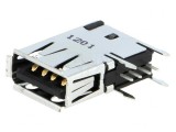 Soclu USB A PCB THT 90&deg;, TE Connectivity