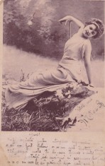 CARTE POSTALA TANARA Circulata18 MAR.1902