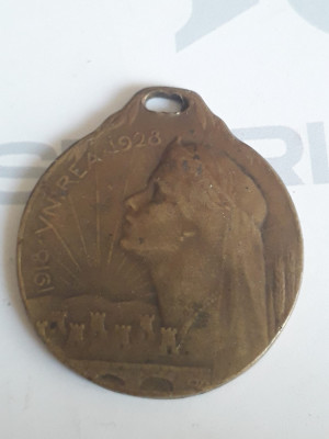 HST Medalia Unirea 1918 1928 foto