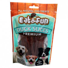 Eat-Fun Recompense Caini Duck Slices 100gr foto