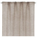 Perdea de Fereastra Decorativa cu Banda Bej 140x140cm