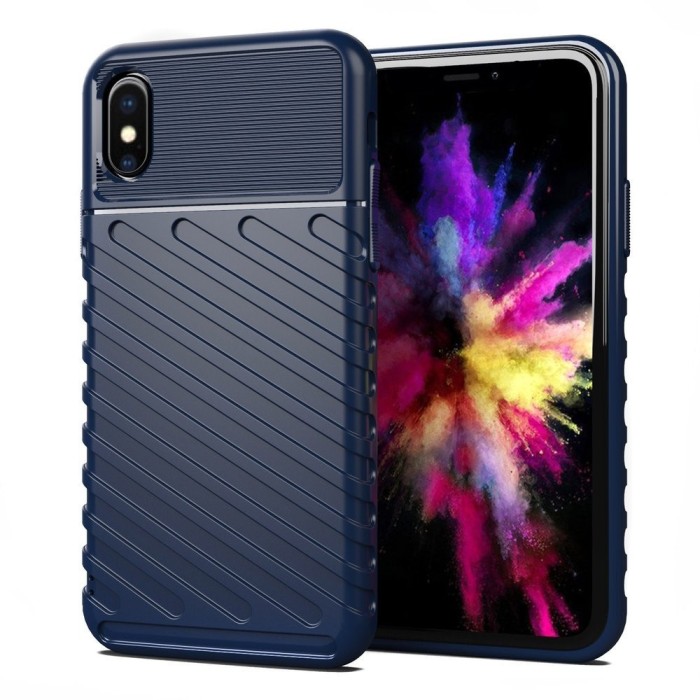 Husa APPLE iPhone X - Thunder Armor (Bleumarin)
