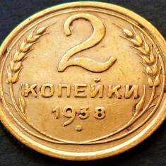 Moneda istorica 2 COPEICI - URSS / RUSIA, anul 1938 * cod 4294 B