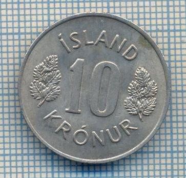 AX 148 MONEDA - ISLANDA - 10 KRONUR -ANUL 1967 -STAREA CARE SE VEDE foto