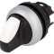 Comutator Rotativ 22mm Alb-Negru 2 Pzi