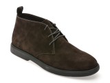 Ghete GEOX maro, U56LAD, din piele intoarsa