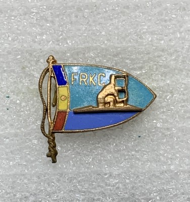 Insigna Federația Romană de Kaiac Canoe foto