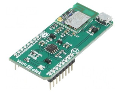 WiFi 10 Click Board with mikroBUS Socket foto