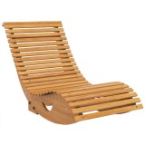 Outsunny scaun balansoar de gradina cu sezut din lemn si spatar | Aosom Romania