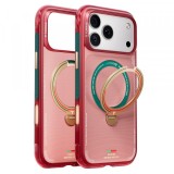 Husa MagSafe pentru Apple iPhone 17 Pro Max, Torras, Ostand Q3 Air, Wave of Passion