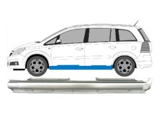 Prag Opel Zafira, 01.2008-12.2011; Opel Zafira, 05.2005-01.2008, Stanga, Aftermarket