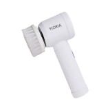 Cumpara ieftin Perie electrica de curatare 5 in 1 Floria ZLN4796 &ndash; Set multifunctional cu 5 capete, baterie reincarcabila