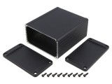 Carcasă ecranare HAMMOND 1457N1201EBK - Aluminiu Negru, IP54