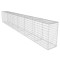 Perete gabion cu capac, 600 x 50 x 100 cm, otel galvanizat