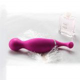 Cumpara ieftin Vibrator roz cu ventuza pentru clitorist si sfarcuri, cod produs av-10