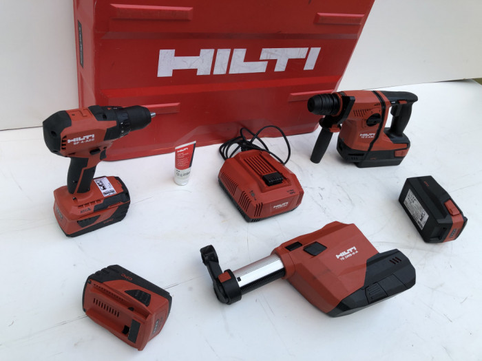 Set Ciocan Rotopercurator Hilti TE 6-A36 si Hilti SF 4-A22 Fabricatie 2022