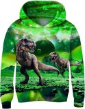 Tricou cu glugă 3D imprimate, unisex, oversize, pulover &ndash; 3XL