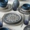Keramika Set de vesela - Keraart Mosaic Marvels - 24 bucăți - 6 persoane - Stoneware