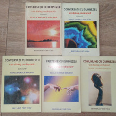 NEALE DONALD WALSCH - CONVERSATII , PRIETENIE , COMUNIUNE CU DUMNEZEU (5 VOL)