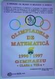 Olimpiadele de matematica - gimnaziu - 1990 - 1997, clasa a VIII -a