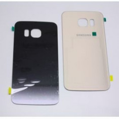 Capac baterie Samsung G925 S6 edge original GOLD sticla carcasa foto