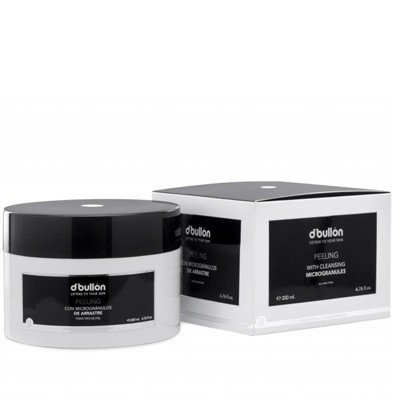 Gel exfoliant cu microgranule vulcanice D&#039;Bullon 200ml