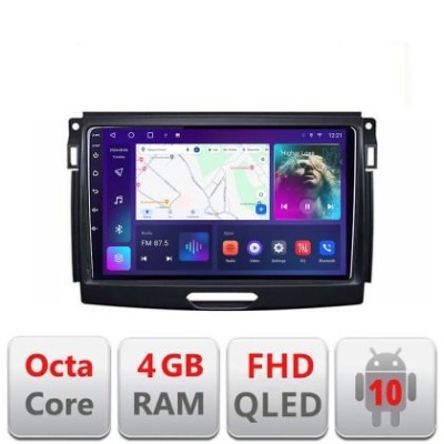 Navigatie Ford Ranger 2015-2020 Android Ecran QLED octa core 4+64 carplay android auto CarStore Technology foto