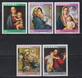Panama 1969 - Picturi de Van Dyck, Rafael, Bellini, s.a., Serie scurta, MNH, Nestampilat