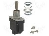 Intrerupator basculant, 2 pozitii, mod comutare ON-ON, SPDT, HONEYWELL - 1TL1-3 foto