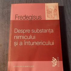 Despre substanta nimicului si a intunericului Fredegisus