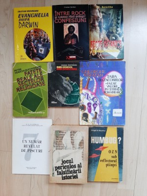 9 vol. despre sarlatani, escroci, pseudostiinte, secte, bazaconii, nationalism, sovinism, manipulare, spalare pe creier, bigotism etc. foto