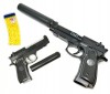 OFERTA UNICA! PISTOL AIRSOFT METALIC,BERETTA AMORTIZOR,PUTERE 400FPS,6MM,BILE., Oem