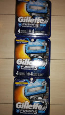 3 Seturi de 4 buc rezerve Fusion Gillette Proshield Chill nou foto