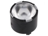 Lentilă LED Rotundă PMMA Transparentă 25-72&deg; H: 7mm