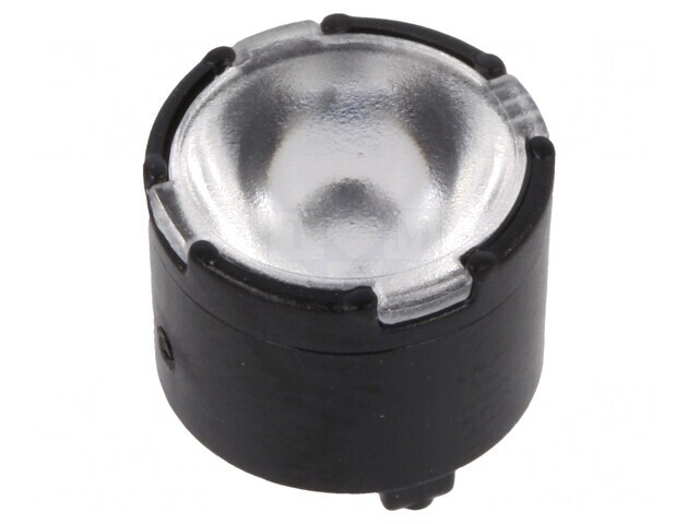 Lentilă LED Rotundă PMMA Transparentă 25-72&deg; H: 7mm