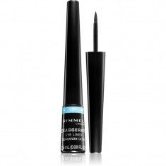 Rimmel Exaggerate Waterproof tus de ochi culoare 003 Glossy Black 2,5 ml