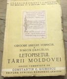 V.CRT Interbelica - Letopisetul tarii Moldovei - Simion Dascalul