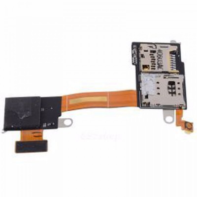 Banda Flex Cititor SIM Card Sony Xperia M2 foto