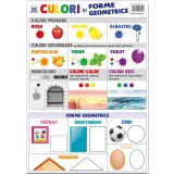 Plansa culori si forme geometrice |