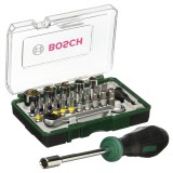 Bosch 2607017331 - Set capete de insurubare si chei tubulare mixte 28 bucati