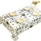 Fata de masa tip musama Pufo Purple Lavanda, 120 x 140 cm