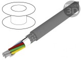 Cablu Alpha Essential C&amp;C 8x22AWG PVC Gri &Icirc;nchis 30,5m