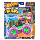 Masinuta Hot Wheels, Monster Truck, Will Eat It All, HTM42
