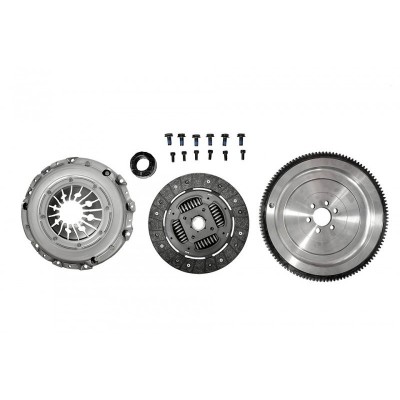 Set ambreiaj cu volanta cu masa simpla Vw Passat 1.9tdi 130km 2000-2005, Audi A4, A6 130km 2001-2005, NZS-VW-001 foto