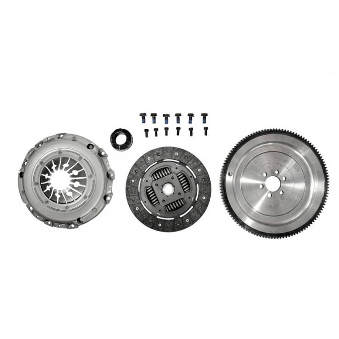 Set ambreiaj cu volanta cu masa simpla Vw Passat 1.9tdi 130km 2000-2005, Audi A4, A6 130km 2001-2005, NZS-VW-001