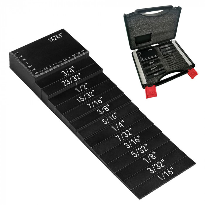 Set de măsurători de &icirc;nălțime Sup Blocks cu cutie de ambalare rafinată de ultimă