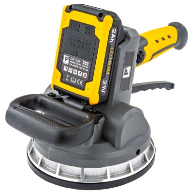 Ventuza vibranta pentru gresie cu acumulator PM-APWDP-180T, 21 V, Powermat PM1317 foto